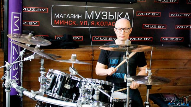 ДОБАВИЛИ ВИДЕО! В "Музыке" прошёл мастер-класс Сергея Батракова для барабанщиков