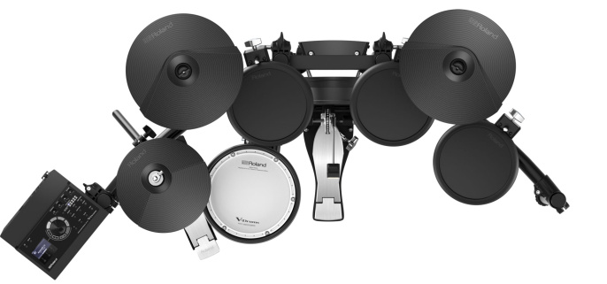 Электронная барабанная установка Roland TD-17K-L+MDS4V (с рамой)
