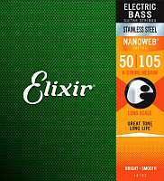 Струны для бас-гитары Elixir 14702 50-105 4-String