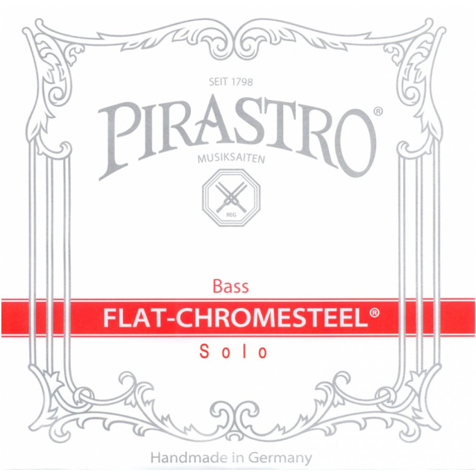 Струны для контрабаса Pirastro Flat-Chromesteel Solo 342000 (3/4)