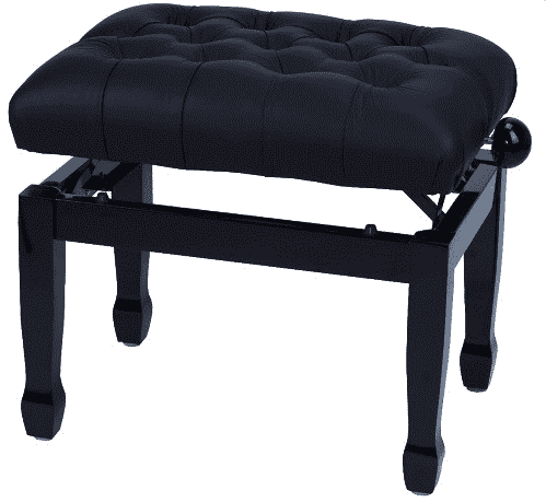 Банкетка для фортепиано Cherry tree highgloss / dark red seat GEWApure F900.576