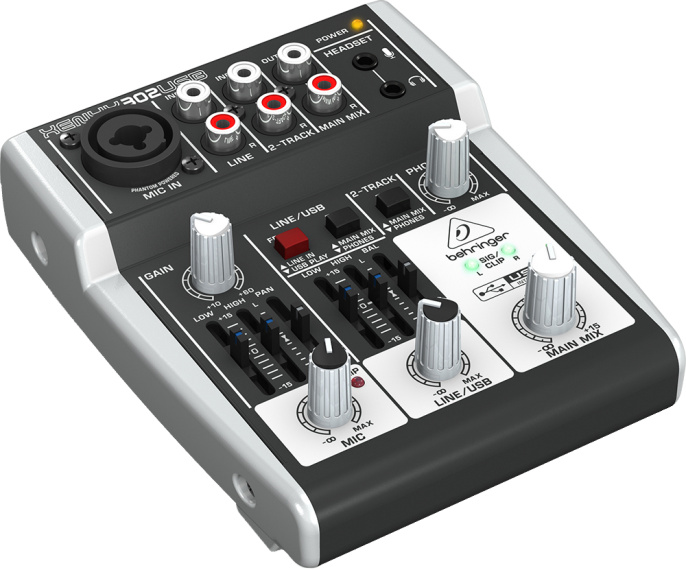 Микшерный пульт Behringer 302USB