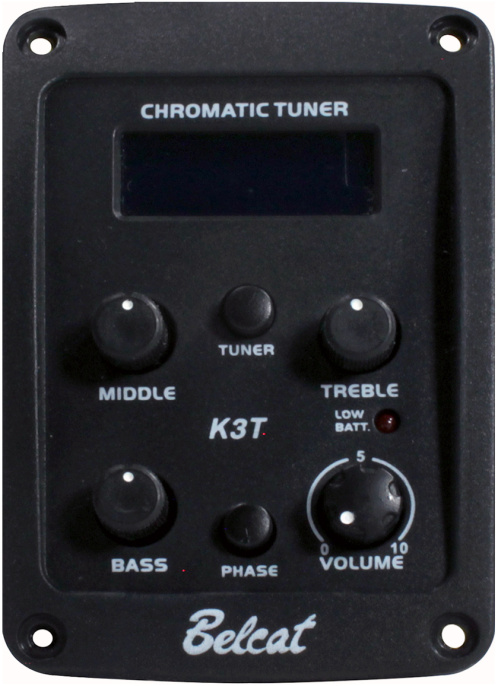 Эквалайзер для акустической гитары Belcat K3T