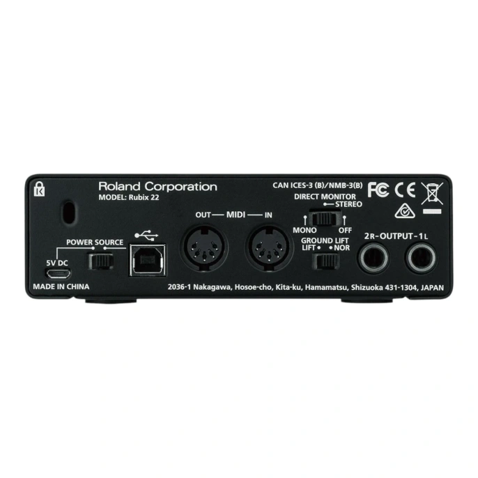 Аудиоинтерфейс  Roland Rubix22