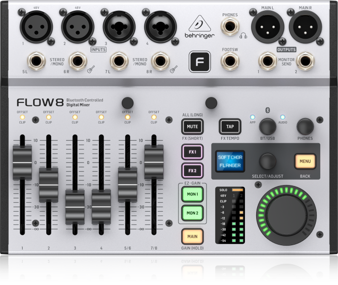 Цифровой микшерный пульт Behringer FLOW 8