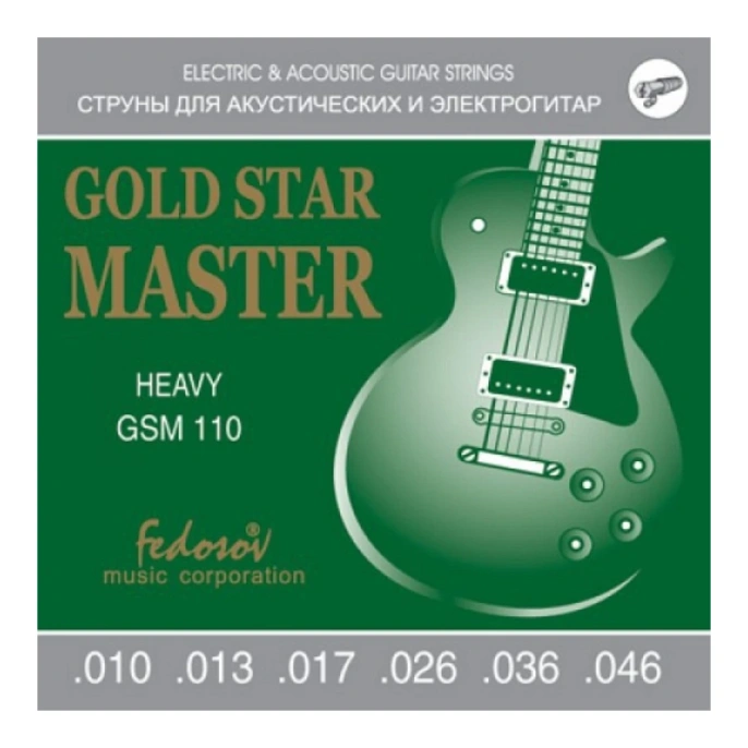 Струны для электрогитары Fedosov GSM110 10-46