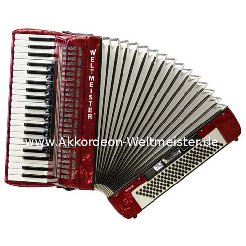 Аккордеон  Weltmeister Saphir 41/120/IV/11/5 Red