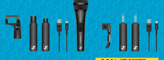 Подарочки на старый Новый год: беспроводные системы Sennheiser со скидкой!