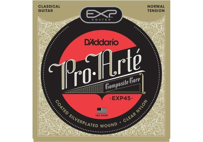 Струны для классической гитары  DAddario EXP45