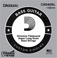 Cтруна для бас-гитары D'Addario CB040SL