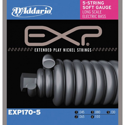 Струны для бас-гитары DAddario EXP-170-5
