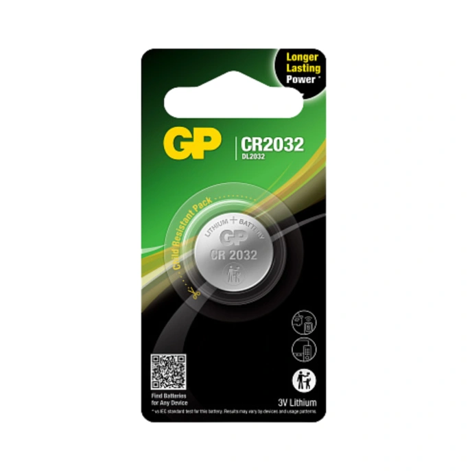 Элемент питания GP Lithium CR2032 BP 4891199001147