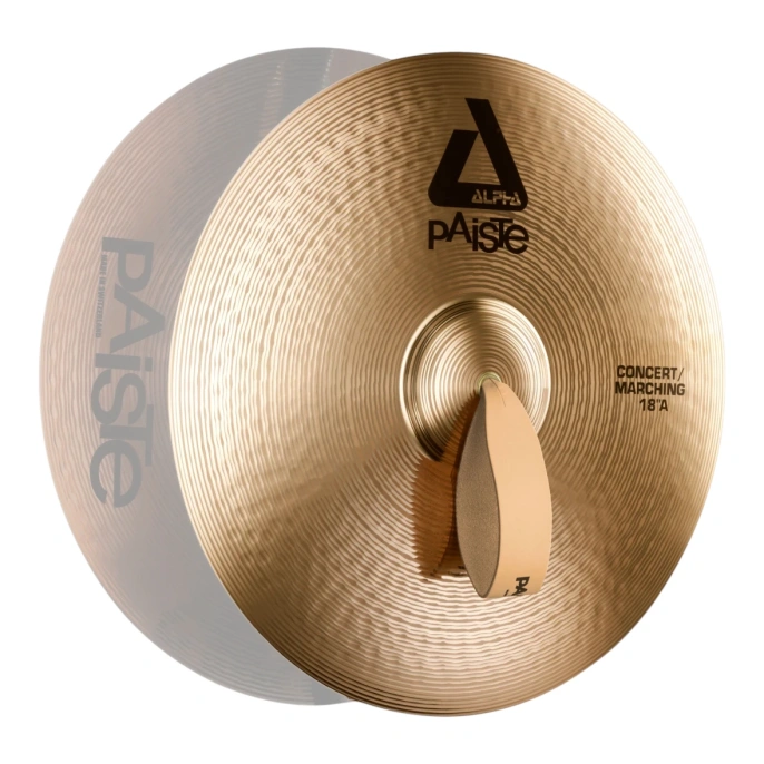 Тарелки оркестровые Paiste 18'' ALPHA Concert/ Marching A/B