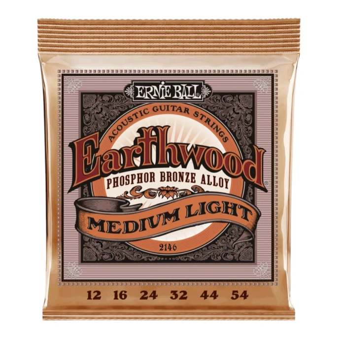 Струны для акустической гитары Ernie Ball 2146 12-54