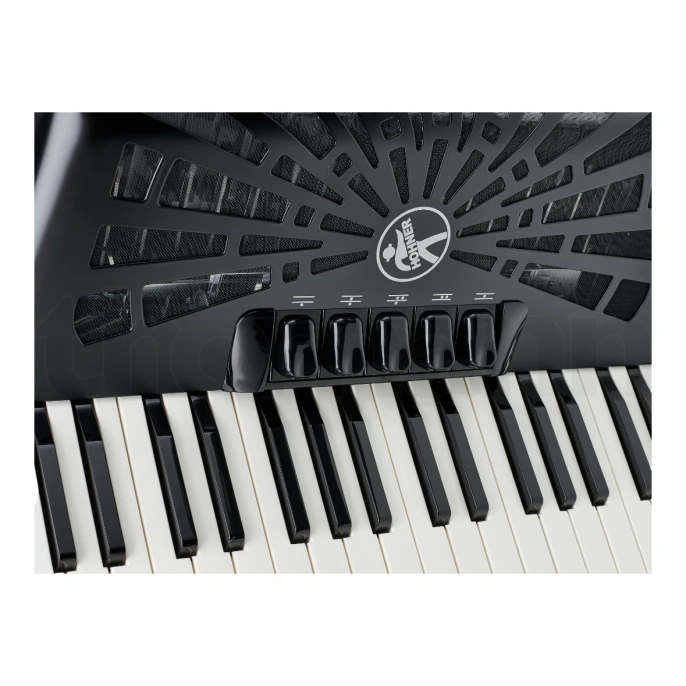 Аккордеон Hohner The New Bravo III 72 Black