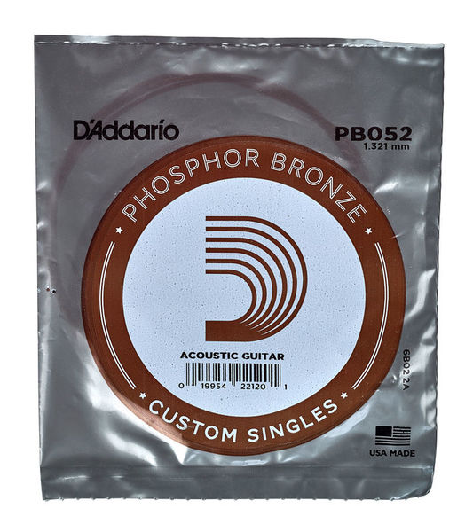 Струна для акустической гитары D’Addario PB052