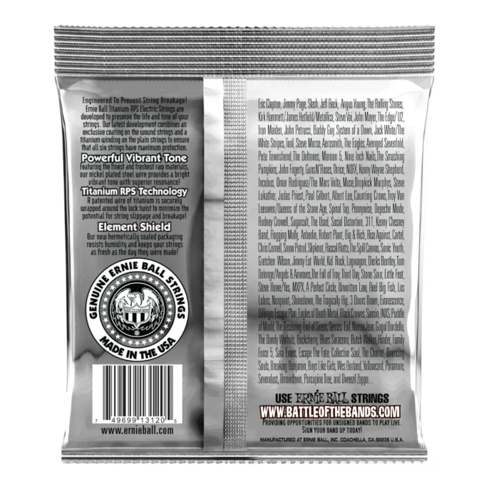 Струны для электрогитар Ernie Ball 3120 11-48