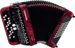 Детский кнопочный аккордеон HOHNER Nova II 48 (A1553) Red