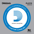 Струна для акустической гитары D’Addario PL0115