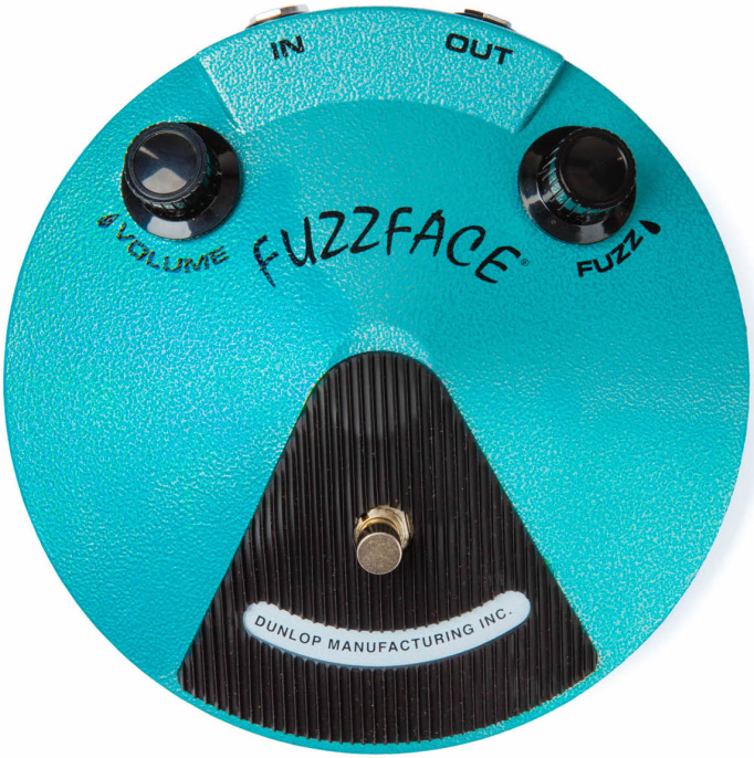 Педаль эффектов Dunlop JHF1 Jimi Hendrix Fuzz Face Distortion