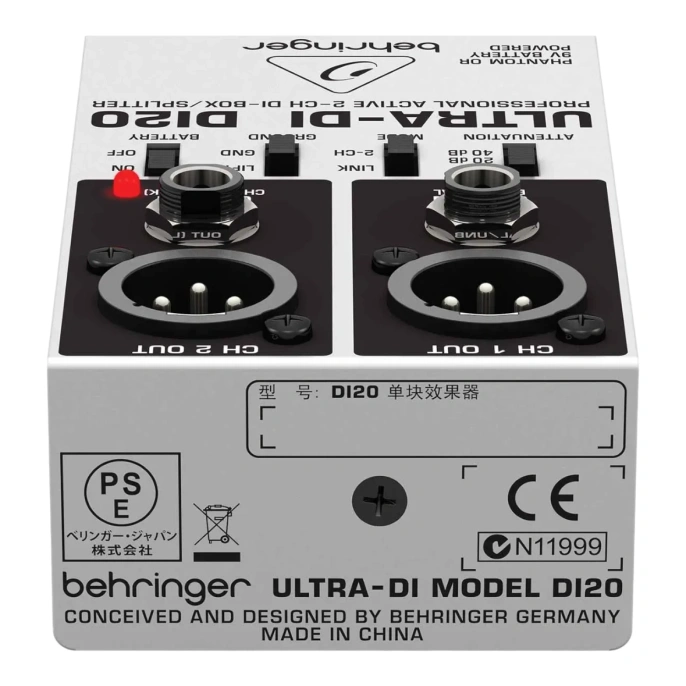 Директ-бокс Behringer DI20