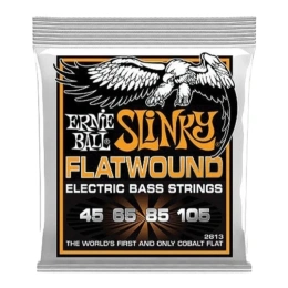 Струны для бас-гитары Ernie Ball 2813 Flatwound Bass 45-105