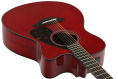 Электроакустическая гитара Yamaha FSX800C RUBY RED