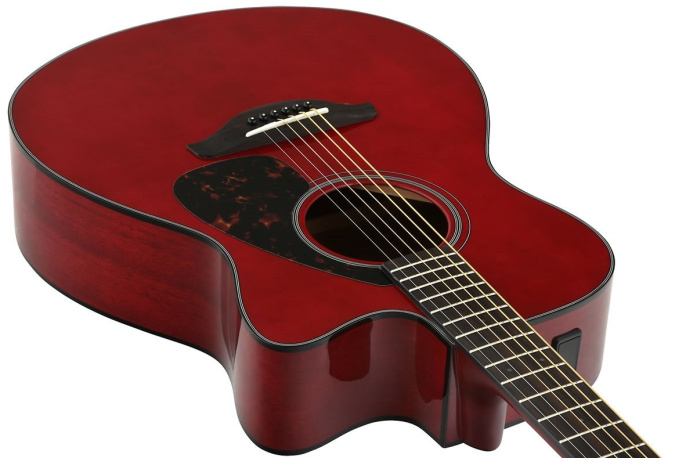 Электроакустическая гитара Yamaha FSX800C RUBY RED
