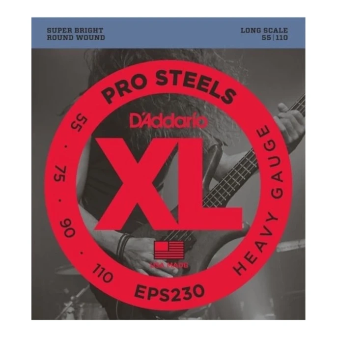 Струны для бас-гитары D'addario EPS230 55-110