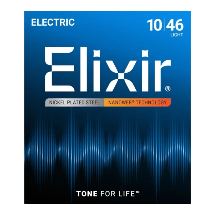 Струны для электрогитары Elixir Light 10-46 NW