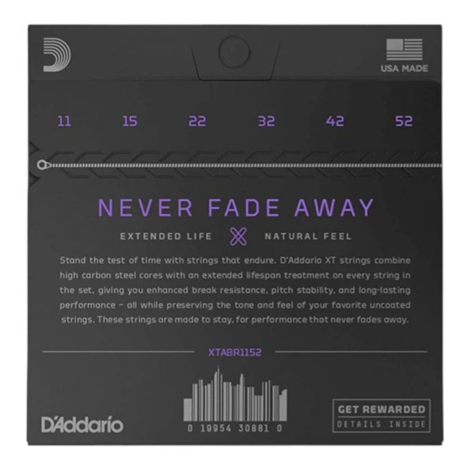 Струны для акустической гитары D'Addario XTABR1152