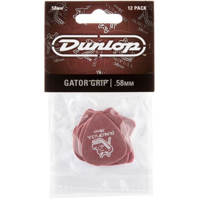 Набор медиаторов Dunlop 417P.58 Gator Grip