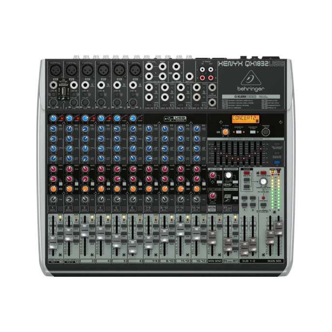 Микшерный пульт Behringer Xenyx QX1832USB