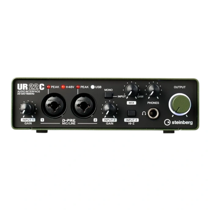 Звуковая карта Steinberg UR22C Green