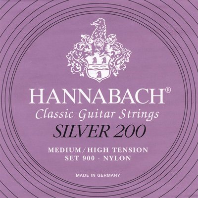 Струны для классической гитары Hannabach 900MHT Silver 200