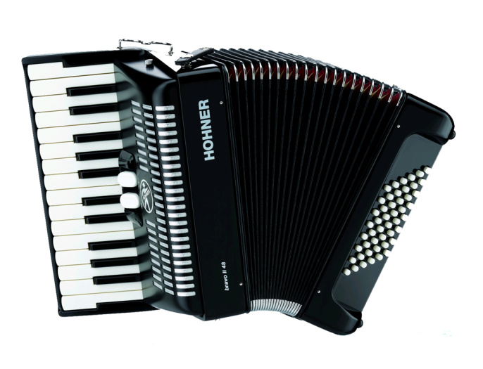 Аккордеон Hohner Bravo II 48 1/2 black (A1652)