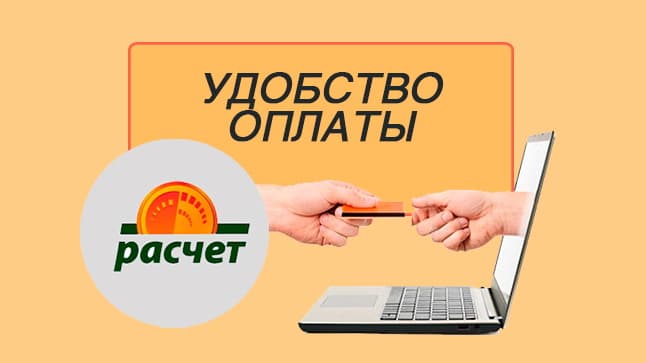 На сайте MUZ.BY доступна оплата через систему "Расчет" (ЕРИП)
