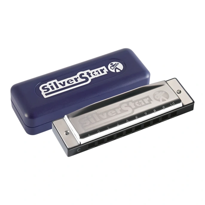Губная гармошка Hohner Silver Star D Box Small M5040367