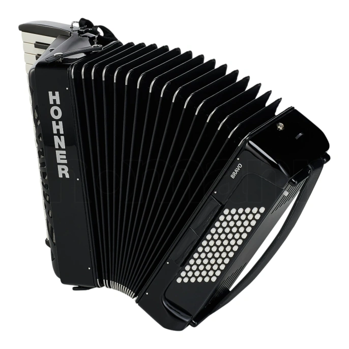 Аккордеон Hohner The New Bravo III 72 Black