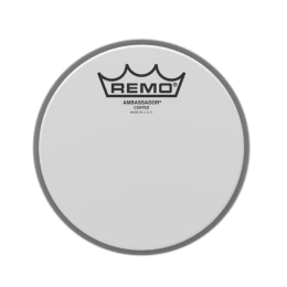 Пластик для тома Remo 812308 Ambassador White coated