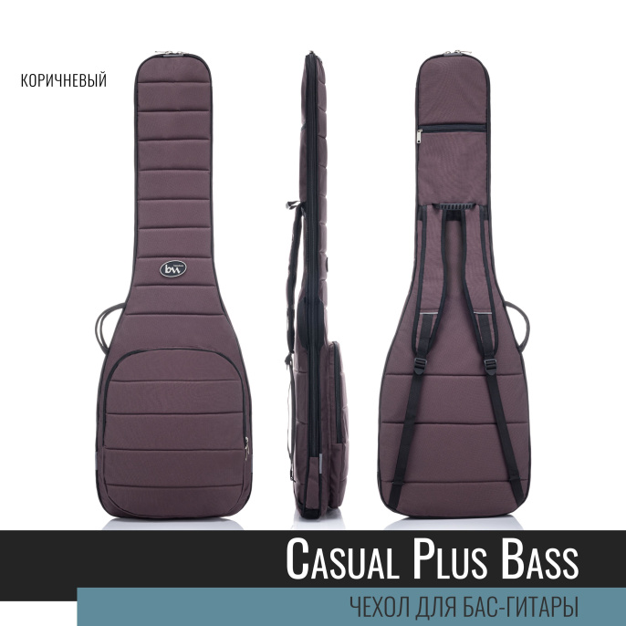 Чехол для бас-гитары Bag&Music BM1193 Bass Casual Plus