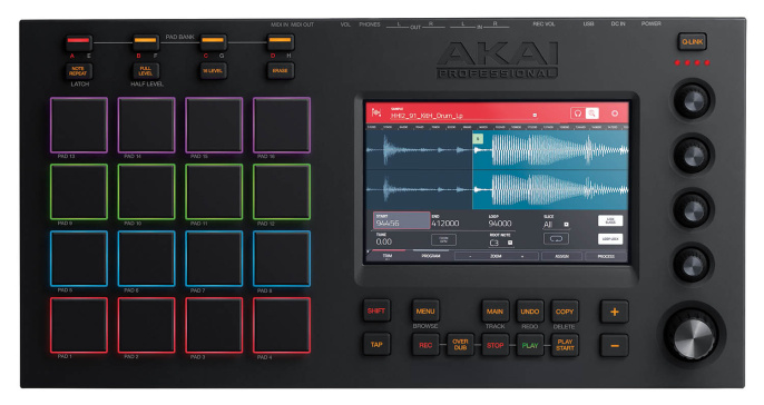 USB/MIDI контроллер Akai Pro MPC Studio Touch