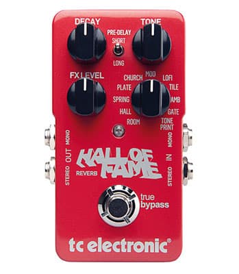 Педаль t.c.electronic  Hall Of Fame Reverb
