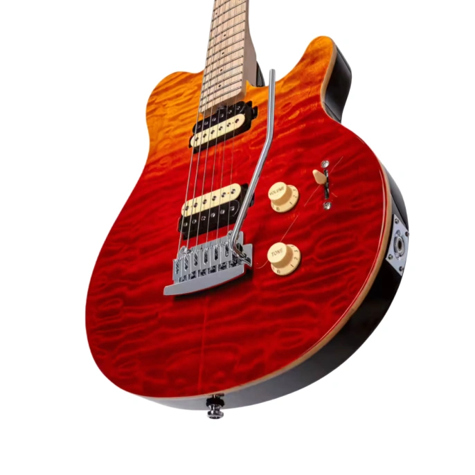 Электрогитара Sterling Axis AX3QM-SPR-M1 Spectrum Red