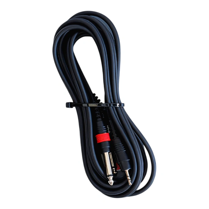 Кабель акустический JB Systems с разъёмами miniJACK/2xJACK-3M