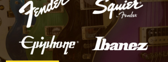 Обновление ассортимента Fender, Squier и Epiphone! 
