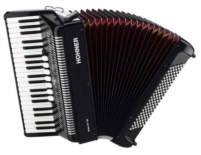 Аккордеон  Hohner BRAVO III 120 A1682 Black