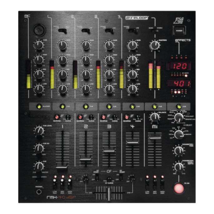 Микшерный пульт для DJ Reloop RMX-40 DSP Black Fire (220773)