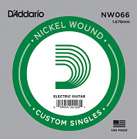 Струна для электрогитары D’Addario NW066