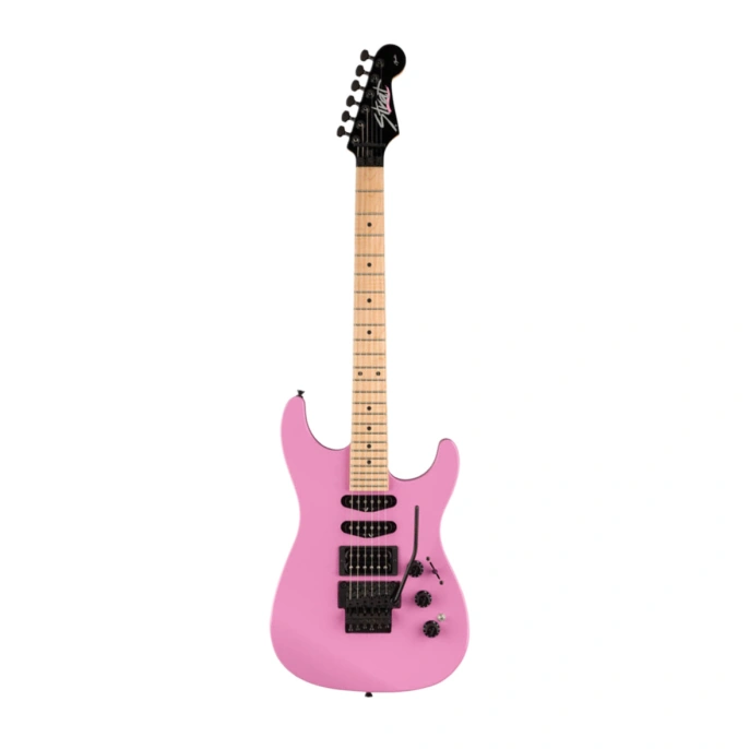 Электрогитара Fender Limited Edition HM Strat MN Flash Pink